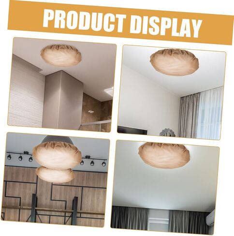 VALICLUD Lamp Shade Diffuser Barrier for Pendant and Ceiling Lamps Eye Protection Shading Tool Lampshade Part for Bedroom Living Study in Saudi Arabia