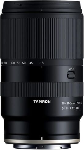 عدسة تامرون 18-300 ملم F/3.5-6.3 Di III-A VC VXD الكل في واحد لكاميرات نيكون Z APS-C بدون مرآة in Kuwait
