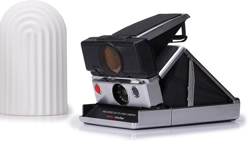 Polaroid SX-70 Sonar OneStep – كاميرا SLR فورية مجددة | ضبط تلقائي للصورة نموذج خمر | يستخدم فيلم SX-70 | تصميم مميز قابل للطي (متجدد) in Saudi Arabia