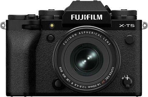 كاميرا Fujifilm X-T5 بدون مرآة مع عدسة XF 16-50 مم f/2.8-4.8 باللون الأسود وعدسة Tamron 18-300 مم f/3.5-6.3 Di III-A VC VXD لحزمة Fujifilm X مع ملحقات متقدمة in Saudi Arabia