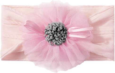 Baby Girls Sunflower Headbands, 3 Pack Baby Hairband Hair Bows Lace and Stretchy Elastic Accessory for Newborn Infants Toddlers (Burgundy+Yellow+White, One Size(Stretchy)) in Saudi Arabia
