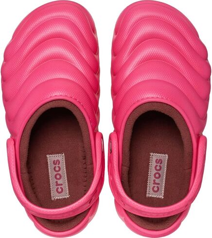 Crocs Unisex Adult Classic Lined Overpuff & Geometric Fuzzy Clogs in Saudi Arabia