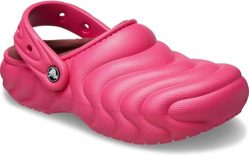 Crocs Unisex Adult Classic Lined Overpuff & Geometric Fuzzy Clogs in Saudi Arabia