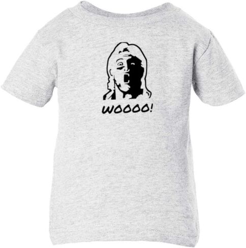 Mari Kyrios RIC Nature Boy Flair Wrestling Parody Funny Baby Toddler Ash Short Sleeve T-Shirt in Saudi Arabia