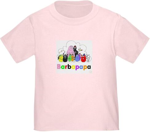 تي شيرت CafePress Barbapapa للأطفال الصغار برسومات لطيفة للأطفال الصغار، 100% قطن in Kuwait