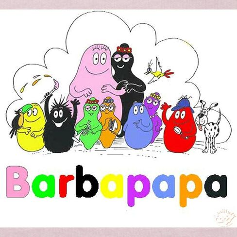 تي شيرت CafePress Barbapapa للأطفال الصغار برسومات لطيفة للأطفال الصغار، 100% قطن in Kuwait