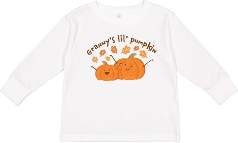 تي شيرت Inktastic Granny's Lil' Pumpkin للأطفال الصغار بأكمام طويلة in Kuwait