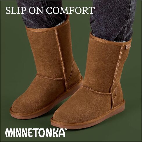 Minnetonka Women's Callahan Suede Mid-Calf Boots in Saudi Arabia