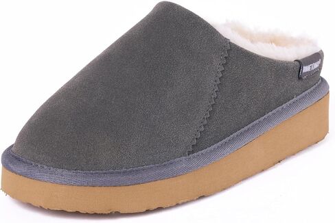 Minnetonka Women's Coze Around Clog Suede Faux Fur Lined Slippers in Saudi Arabia
