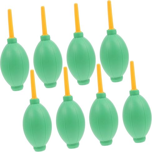 Lurrose 8Pcs Portable Dust Blower Kit for Camera Lens Cleaning Air Blower Tools for Keyboards Monitors Plants and Precision Instruments Rubber and Plastic Material Easy Dust Random Color in Saudi Arabia
