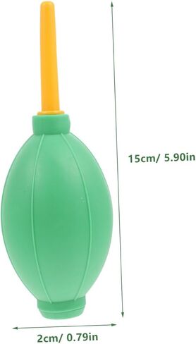 Lurrose 8Pcs Portable Dust Blower Kit for Camera Lens Cleaning Air Blower Tools for Keyboards Monitors Plants and Precision Instruments Rubber and Plastic Material Easy Dust Random Color in Saudi Arabia