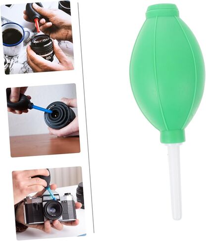 Lurrose 8Pcs Portable Dust Blower Kit for Camera Lens Cleaning Air Blower Tools for Keyboards Monitors Plants and Precision Instruments Rubber and Plastic Material Easy Dust Random Color in Saudi Arabia