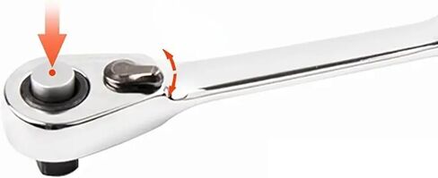 Mini Dual-Head Ratchet Wrench - Compact, Reversible Screwdriver and Spanner Tool for Tight Spaces and Multi-Purpose Repairs in Saudi Arabia
