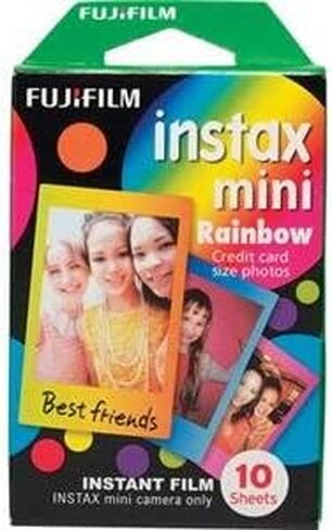 Fuji Film USA Genuine INSTAX MINI Rainbow Film in Saudi Arabia