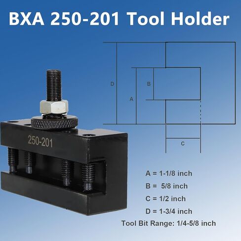 حامل أدوات WFLNHB BXA 250-201 حامل أدوات مخرطة سريع التغيير ومواجهة in Kuwait