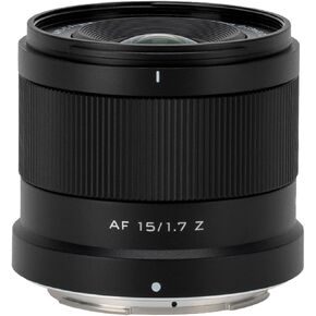 VILTROX 15mm F1.7 Z-Mount Lens for Nikon, APS-C Ultra Wide Angle Autofocus Lens for Nikon Z-Mount Cameras ZFC Z30 Z50 Z5 Z6 Z6II Z7 Z7II Z8 Z9 in Saudi Arabia