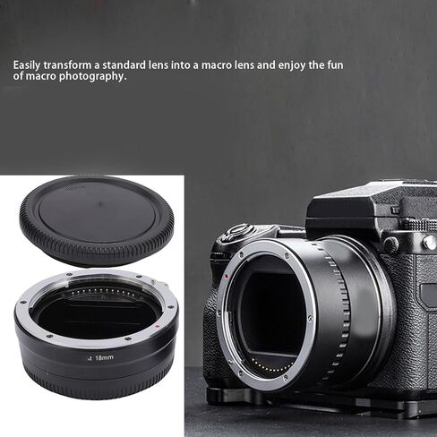 Dpofirs 18mm Macro Lens Extension Tube for GFX 100RF 100SII 100II 100S 50SII, Camera Auto Focus Extender Tube Adapter with G Mount for Macro Photography in Saudi Arabia