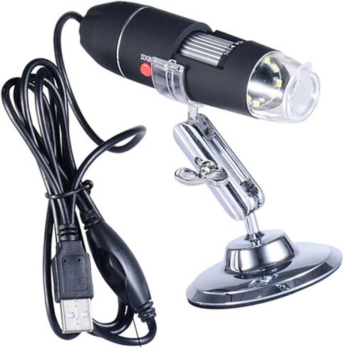 Gadpiparty Digital Microscope 40x-1000x Magnifier with Led Light for Boys and Girls Adults Portable Handheld Digital Magnifier in Saudi Arabia