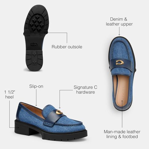 COACH Women's Leah Loafers in Saudi Arabia