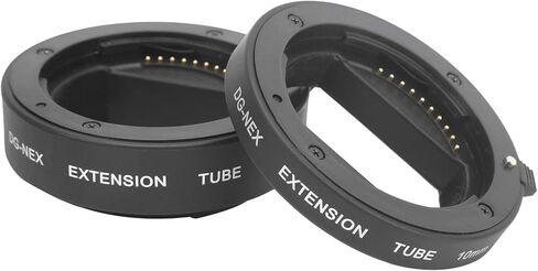 Extension Tube Set 10mm and 16mm for NEX Mount Cameras, Auto Focus Compatible - Precise Metal Mount, Durable Design, Supports TTL Metering and AE Mode in Saudi Arabia