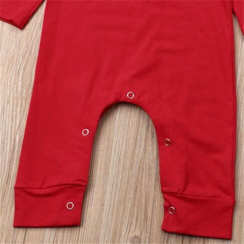 CIYCUIT My First Christmas Baby Boy Girl Outfit Newborn Santa Romper with Hat in Saudi Arabia
