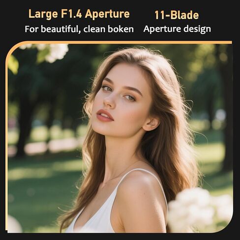 عدسة F1.4 Pro FE مقاس 85 مم لـ Sony E-Mount، عدسة رئيسية ذات إطار كامل للتركيز التلقائي للصور، متوافقة مع A7III A7IV A9 A1 FX3 A7C ZV-E10 in Kuwait