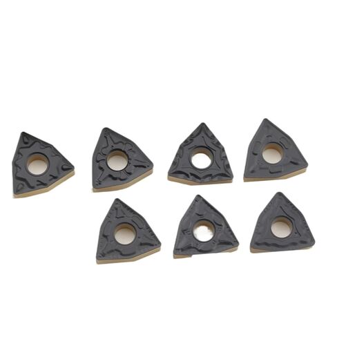 10 قطعة WNMG080404 WNMG080408 WNMG080412 CQ TM PR CM HQ ZM PM R-S L-S مخرطة مزدوجة اللون إدراج أدوات تحول CNC (MT GS200، WNMG080404) in Kuwait