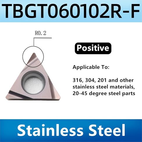 10PCS TPGH08 TPGH09 TPGH11 TBGT06 TBMT06 TBMT11 TCGT11 Turning Tools CNC Lathe Cutter Carbide Inserts Cutting Blades(TPGH110302L-F GH02) in Saudi Arabia