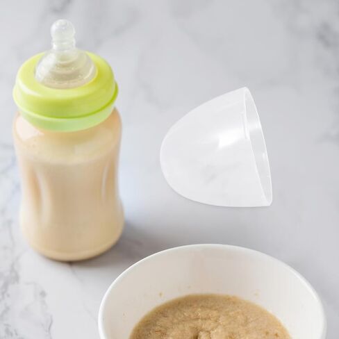 ABOOFAN 4pcs Baby Bottle Caps Replacements Plastic Milk Bottle Lids Clear Feeding Bottles Caps Dome Caps Baby Feeding Bottles Cover in Saudi Arabia