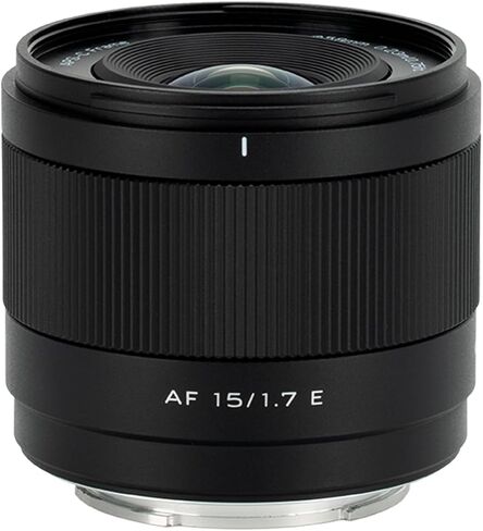 عدسة VILTROX 15 مم F1.7 E-Mount لسوني، APS-C عدسة تركيز تلقائي بزاوية واسعة للغاية لكاميرات Sony E-Mount a7 a7II a7III a7IV a7R a7RII a7RIII a7RIV a7RV a7S a7SII a7SIII a1 ZV-E1 in Saudi Arabia