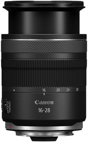Canon RF 16-28mm f/2.8 هي عدسة STM متوافقة مع حزمة Canon RF Mount (الإطار الكامل) مع مرشح للأشعة فوق البنفسجية + حافظة غطاء العدسة (3 قطع) in Saudi Arabia