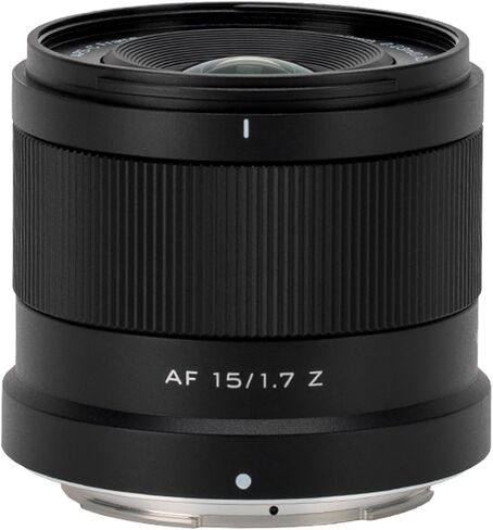 VILTROX 15mm F1.7 Z-Mount Lens for Nikon, APS-C Ultra Wide Angle Autofocus Lens for Nikon Z-Mount Cameras ZFC Z30 Z50 Z5 Z6 Z6II Z7 Z7II Z8 Z9 in Saudi Arabia