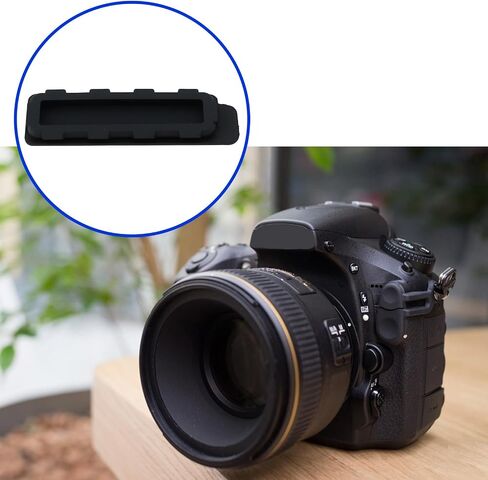 ECSiNG 2Pcs SLR Camera Bottom Terminal Cover Rubber Protective Case Compatible with Nikon D810 D800E D800 in Saudi Arabia