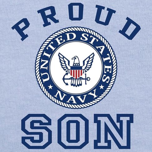 CafePress Proud US Navy Son Toddler T Shirt Cute Toddler Graphic Tee, 100% Cotton in Saudi Arabia