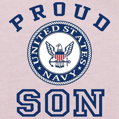 CafePress Proud US Navy Son Toddler T Shirt Cute Toddler Graphic Tee, 100% Cotton in Saudi Arabia