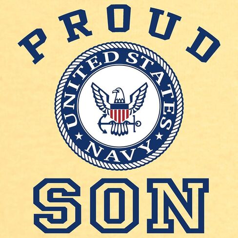 CafePress Proud US Navy Son Toddler T Shirt Cute Toddler Graphic Tee, 100% Cotton in Saudi Arabia