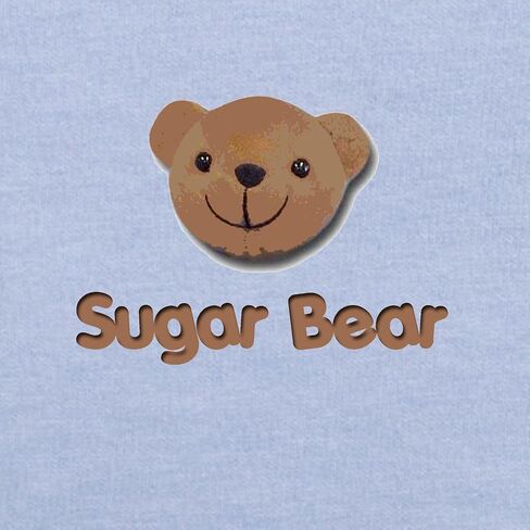 CafePress Sugar Bear Toddler T Shirt Cute Toddler Graphic Tee, 100% Cotton in Saudi Arabia