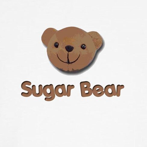 CafePress Sugar Bear Toddler T Shirt Cute Toddler Graphic Tee, 100% Cotton in Saudi Arabia