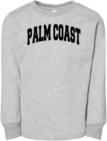 Palm Coast Collegiate Toddler Kids Long Sleeve T-Shirt in Saudi Arabia