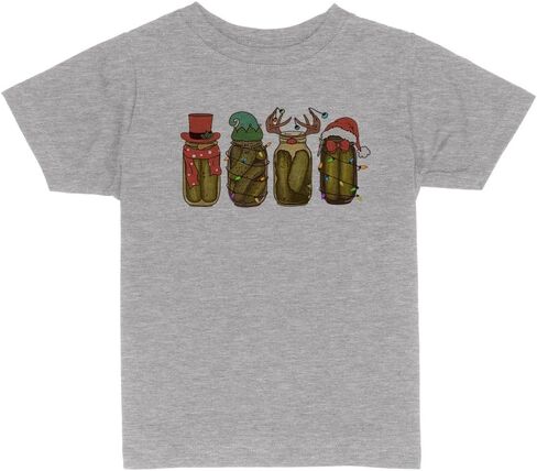 Christmas Pickle Jars Toddler Kids T-Shirt in Saudi Arabia