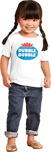 تي شيرت Dubble Bubble Vintage مزدوج للأطفال الصغار والبنات in Kuwait
