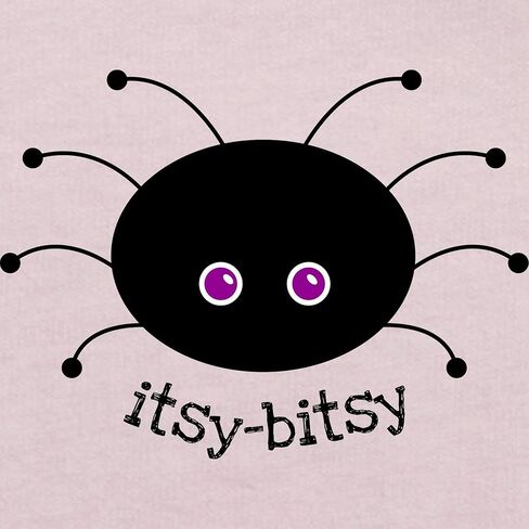 CafePress Itsy Bitsy Spider Toddler T Shirt Cute Toddler Graphic Tee, 100% Cotton in Saudi Arabia