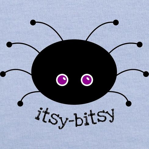 CafePress Itsy Bitsy Spider Toddler T Shirt Cute Toddler Graphic Tee, 100% Cotton in Saudi Arabia
