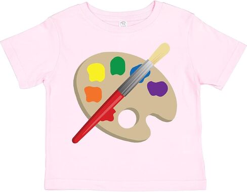 تي شيرت للأطفال الصغار من Inktastic لوحة الفنان والفرشاة in Kuwait