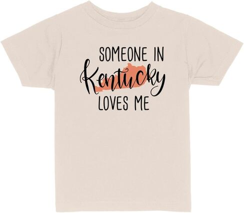 Someone in Kentucky Loves Me Toddler Kids T-Shirt in Kuwait