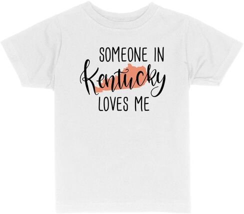 Someone in Kentucky Loves Me Toddler Kids T-Shirt in Kuwait