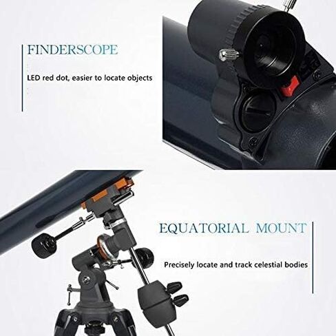 Monoculars for Adults High Power, Astronomic Telescope 900/70mm Professional 270X Reflector Monocular telescopes with Tripod 2 Eyepieces and Finder Scope for Sky Star Gazing Binoculars in Saudi Arabia
