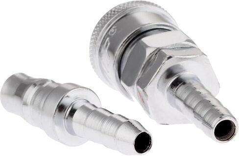 2Pcs Iron Pneumatic Fitting Air Line Hose Compressor Connector Quick Release Coupler Air Line Fittings for 8mm Hose SH20 PH20 in Saudi Arabia