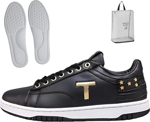 2025 Gold T Sneakers Shoes for Men Women Youth Sneakers Men Never Surrender Shoes High Top Fashion Sneakers in Saudi Arabia