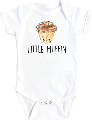 Little Muffin Blue - Baby Boy Girl Clothes Infant Bodysuit Funny Cute Newborn in Saudi Arabia